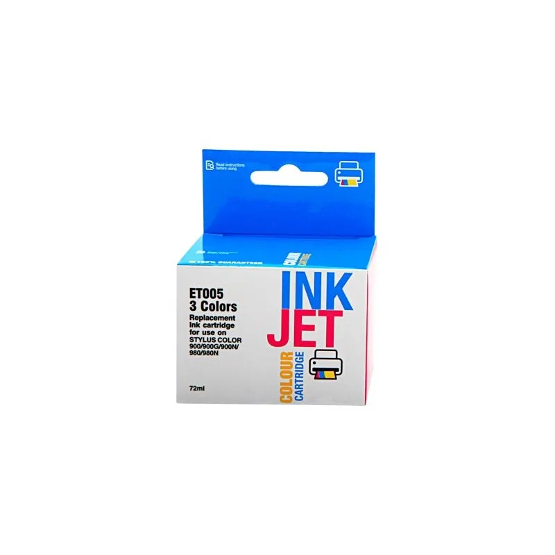 EPSON alternative ink cartridge 3 colors E5, replaces C13T00501110 XET005C imprimirbien.com