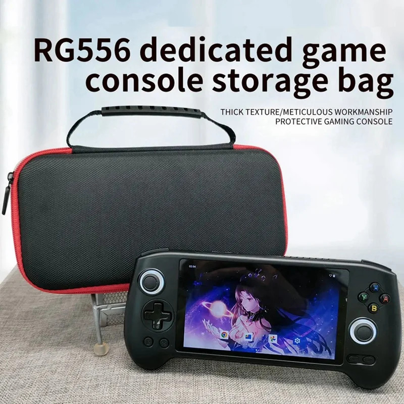 Game Console Protective Bag Portable Waterproof Protection Case For ANBERNIC RG556 Game Console Easy Install Easy To Use