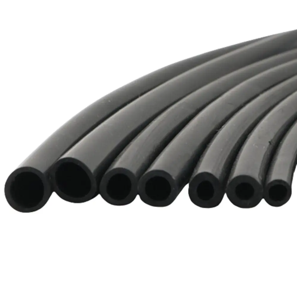 1Pcs ID2-6mm Water Dispenser Silicone Tube 5Meters Black Soft Silicone Hose Smooth Surface Flexible Soft Garden Pipe
