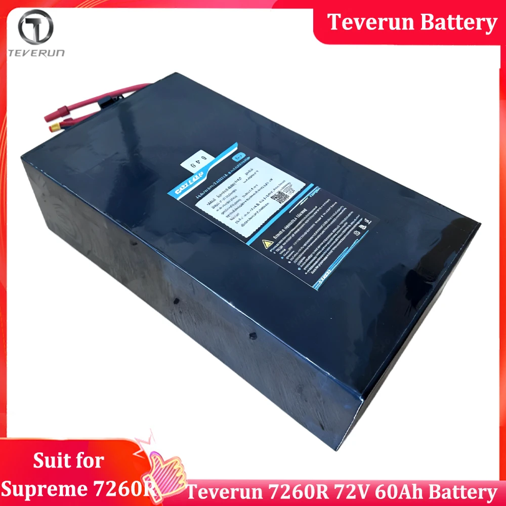 

Original Teverun 72V 60Ah Battery Supreme Ultra Supreme 7260R V3 V4 Battery suit for Teverun Supreme Ultra 7260R V3 V4 Scooter