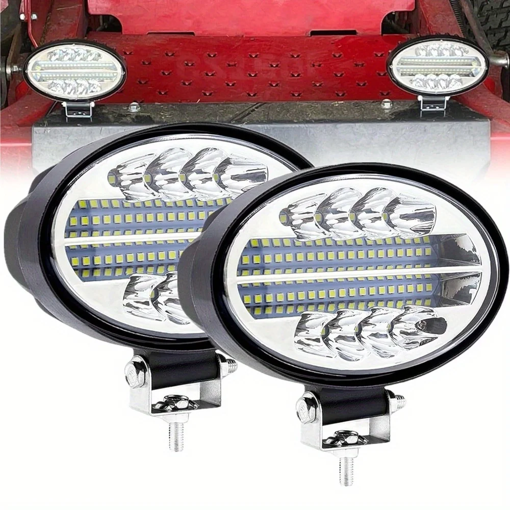 

Овальные светодиодные рабочие фонари для грузовиков 5-дюймовые светодиодные фонари для тягаров Внедорожный фонарь для грузовиков Трактор Пикап Внедорожная лодка Вилочный фонарь