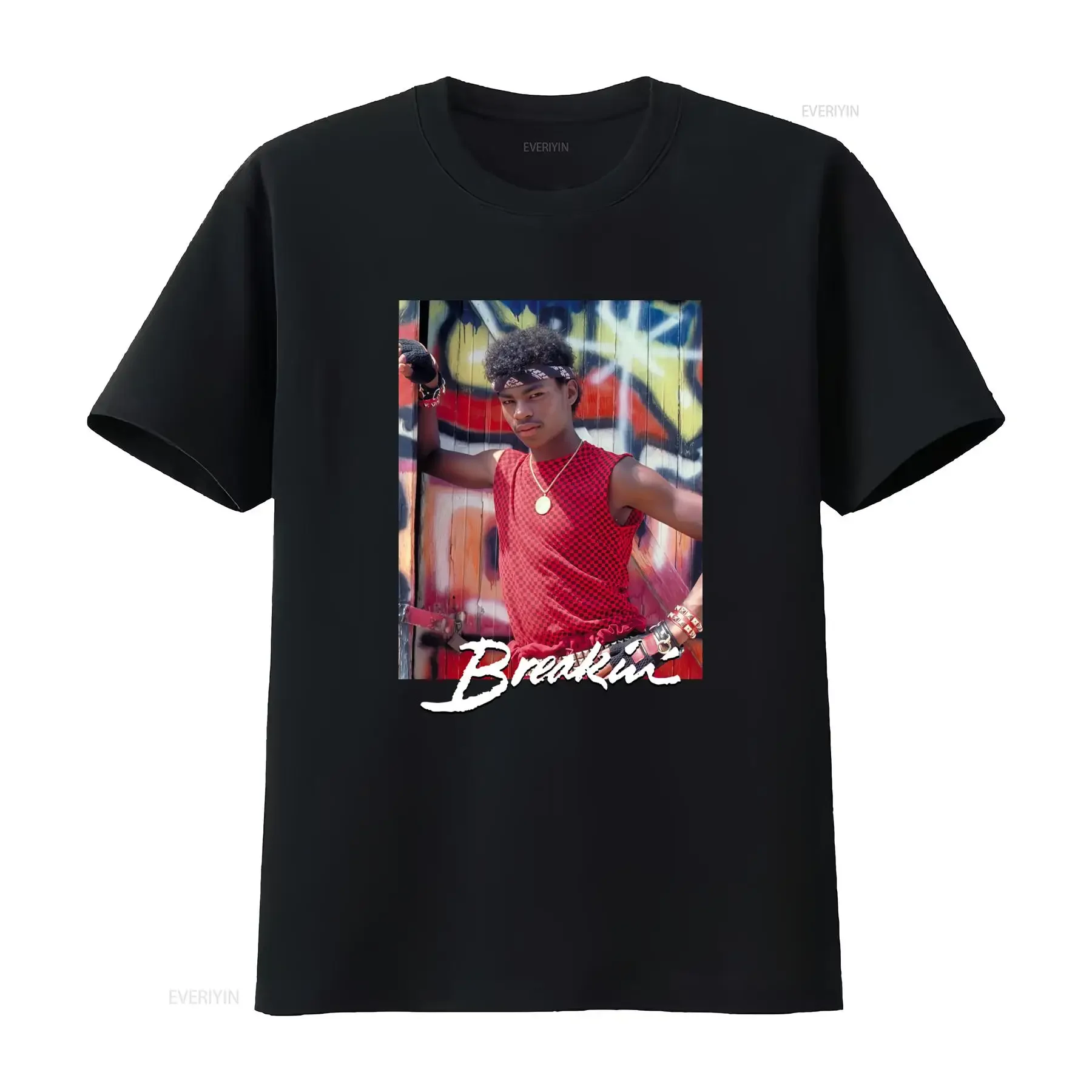 Breakin' Turbo Dance Hip Hop Movie Retro Fan T Shirt Vintage Style for Streetwear Lovers vintage Washed Breathable Unisex