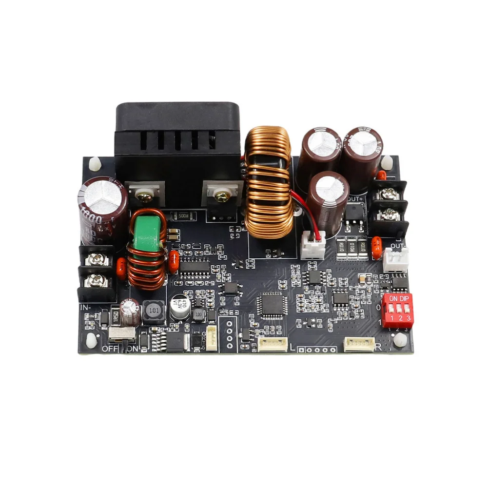1200W CNC DC for Power Supply 0-60V 0-20A Step Down Module with Input 6-70V and Output Ripple 100mVpp for Stable Power
