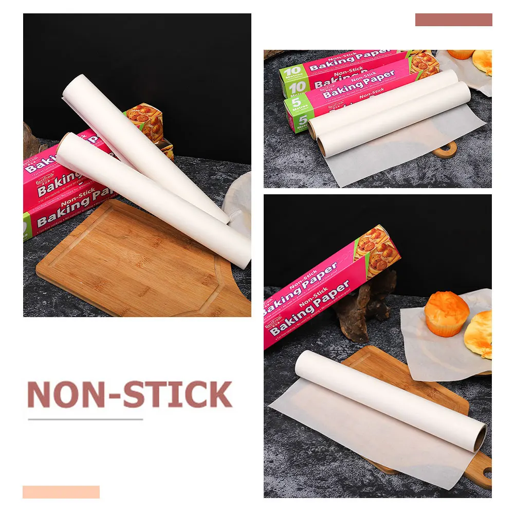 

Thickened Baking Paper 20m 30cm Non Stick Cake Parchment Silicone Oil Paper Multi Function Grill Pan Waterproof Food Wrapping