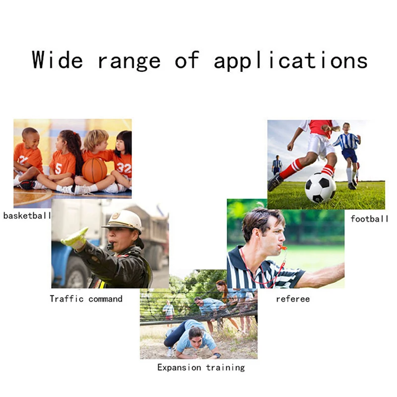 مجموعة صافرة الحكم الاحترافية ، صافرة البقاء الخاصة ، مدرب كرة السلة ، كرة القدم ، الإنقاذ في الهواء الطلق