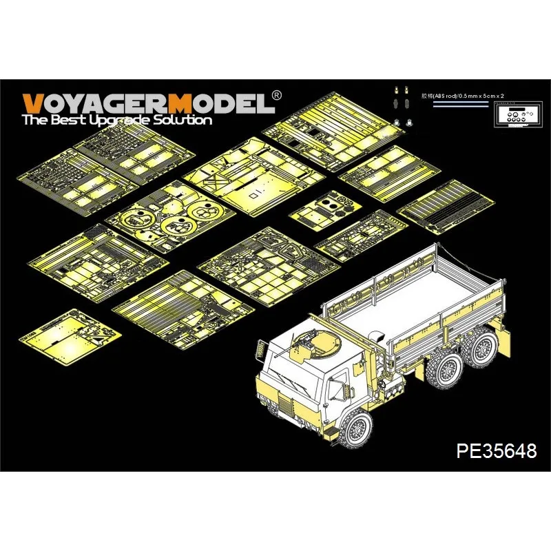 

Voyager Model PE35648 1/35 Scale Modern US M1083 FMTV [Armor CaB] Basic (For TRUMPETER 01008)