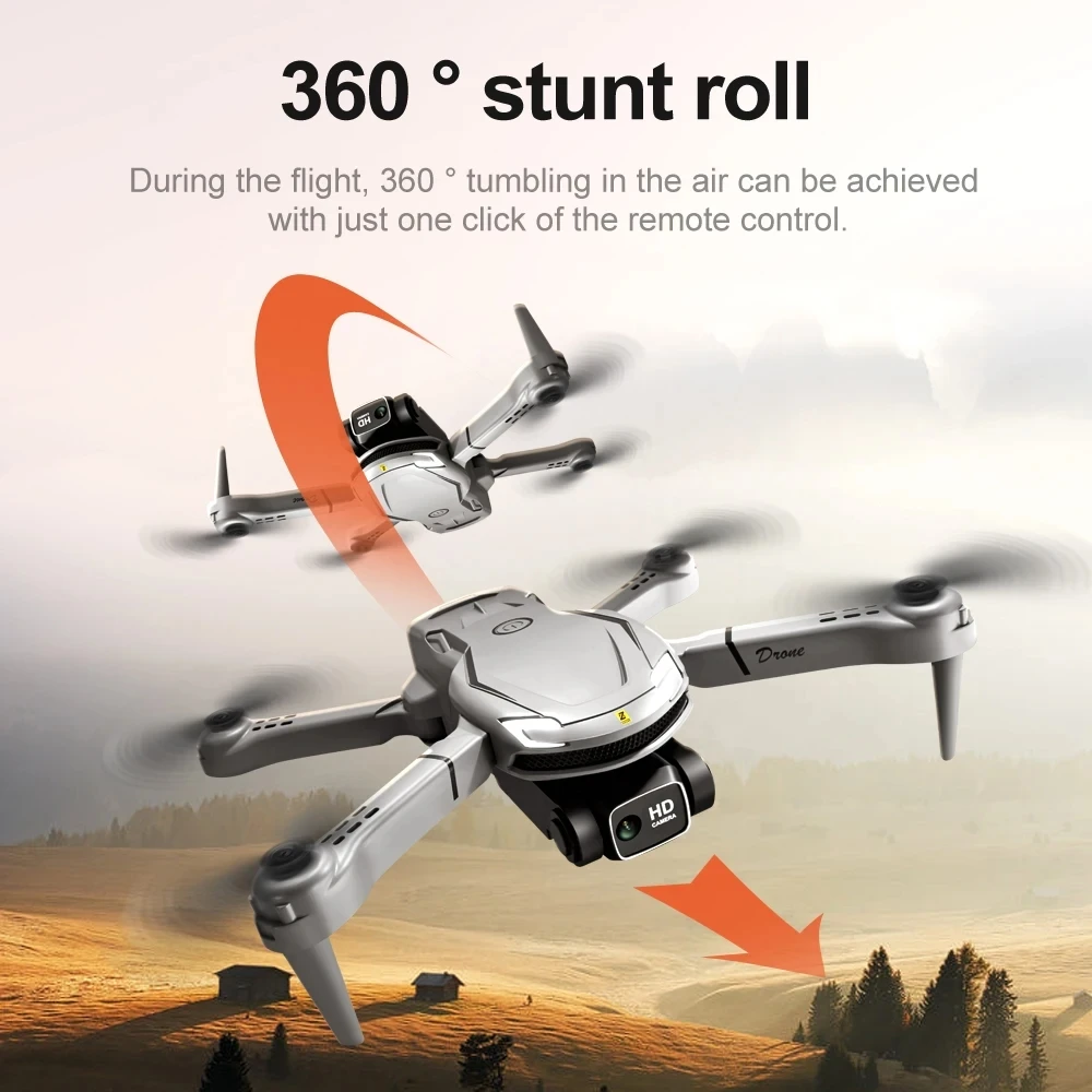 XIAOMI V88 Drone 8K kamera ganda, mainan Quadcopter UAV pesawat kendali jarak jauh HD GPS Aerial 5G WIFI dengan pengendali jarak jauh