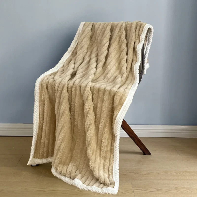 

2024 new bath towel towel set blanket lunch break blanket small blanket
