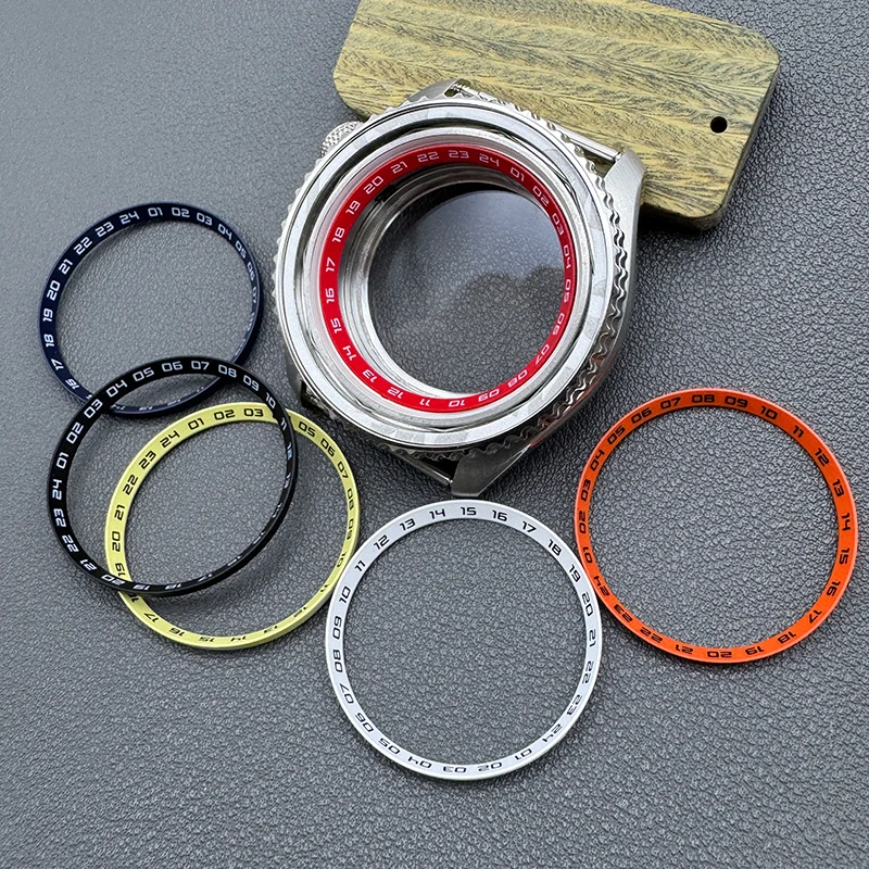 Mod NH35 Watch Bezel Ring 30.5mmx27.5mm Fits NH35 NH36 SKX007 SKX009 Case Replace Plastic Inner Ring Parts Custom Edition