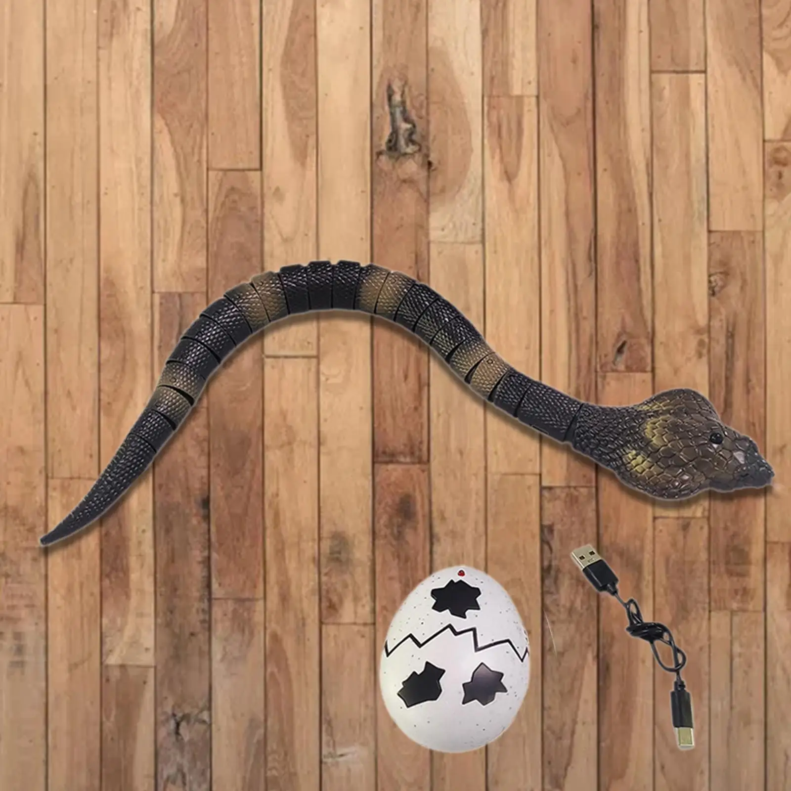 Remote Control Snake Animal Crawling Vehicle for Party Tricks Birthday Gifts