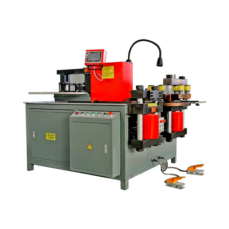 New Professional Multi Function Cnc Hydraulic Busbar Processing Machine Copper Busbar Cutting Machine