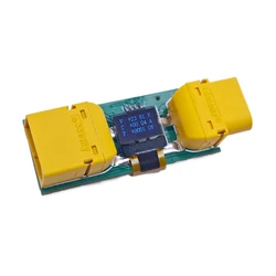 1PCS 2-12S XT60 Bidirectional Power Meter Mini Dynamometer 5-60V 15A Voltage Current Detection with Digital Display for RC Drone