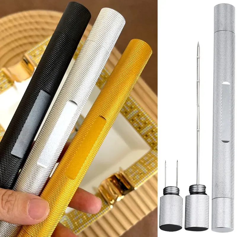 

Cigar Needles Outdoor Stainless Steel Portable Cigar Puncher Needle Drill Loose Travel Cigar Accessories Smoking Tools