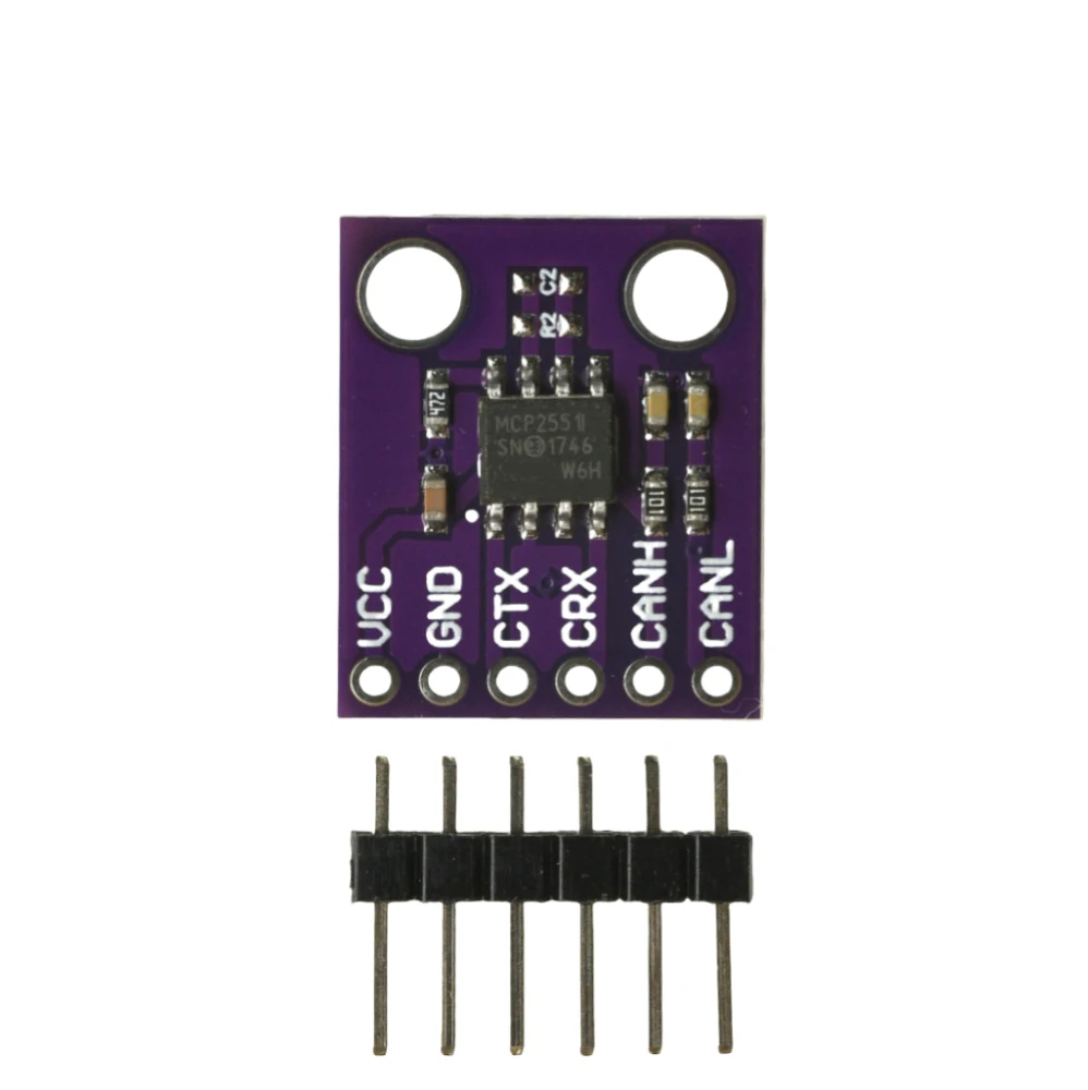 1 Stück MCP2551 Hochgeschwindigkeits-CAN-Bus-Transceiver-Modulplatine Kompatibel mit Arduino STM32 – Detail 1