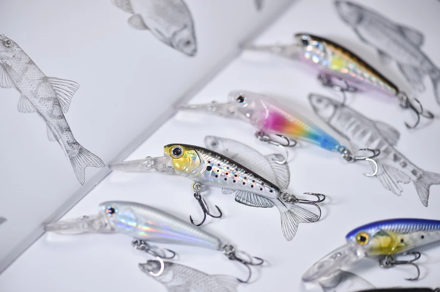 1Pcs Schwimmende Angeln Lockt Minnow Harten Köder 40mm 3g Hochfrequenz Schaukel Wobbler Crankbait Karpfen Barsch stecker Angelgerät – Detail 29