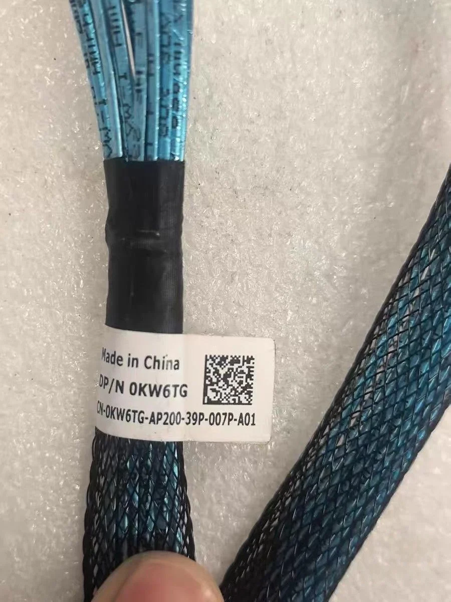 FOR Dell NVMe Kabel cable 2x SFF-8654 8i to 2x SFF-8654 8i R750 0KW6TG