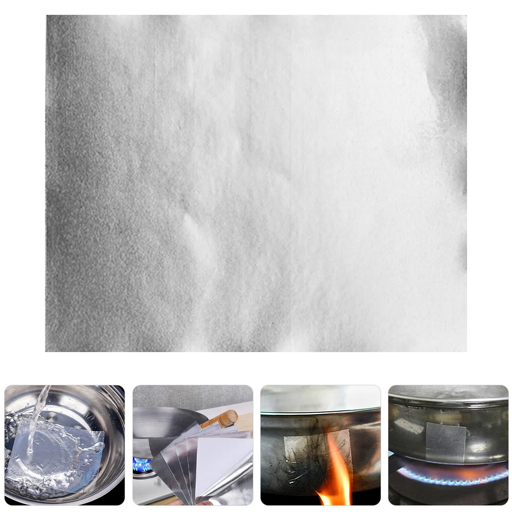

Aluminum Repair Patches 5 Sheets Metal Cookware Patch For Pots Pans Pipes Leaks High Temperature Resistant Reusable