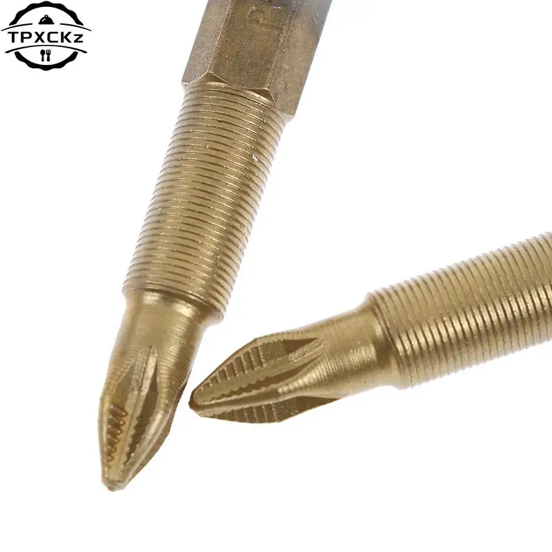 5pcs/set Anti Slip Electric Screwdriver Bits 1/4\