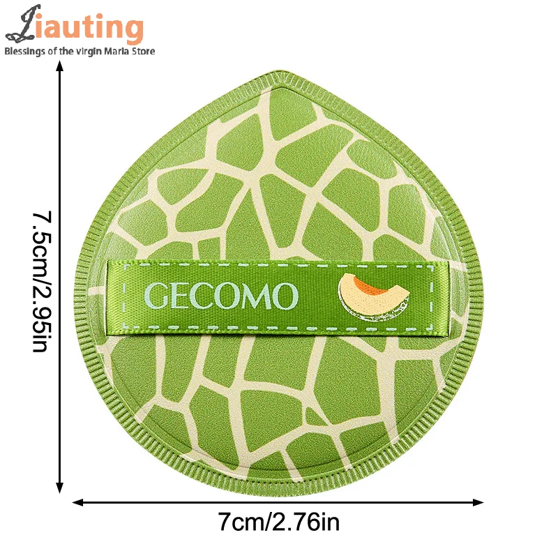 Puszyste gąbeczki kosmetyczne z grubej waty cukrowej, super miękkie gąbki do pudru, podkładu, korektora, do makijażu na sucho i mokro.