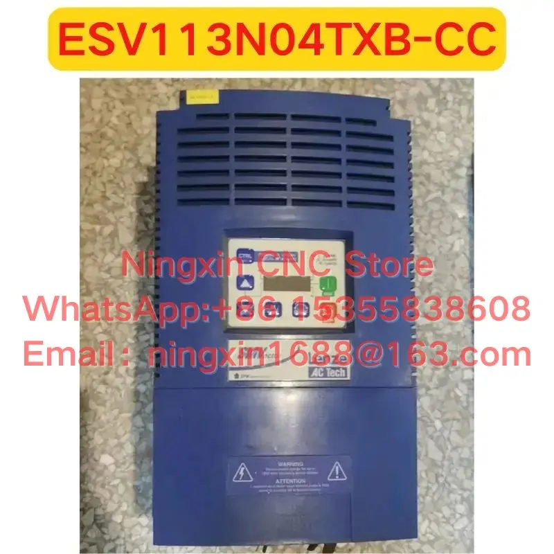 

Used ESV113N04TXB-CC Frequency Converter Function Tested OK