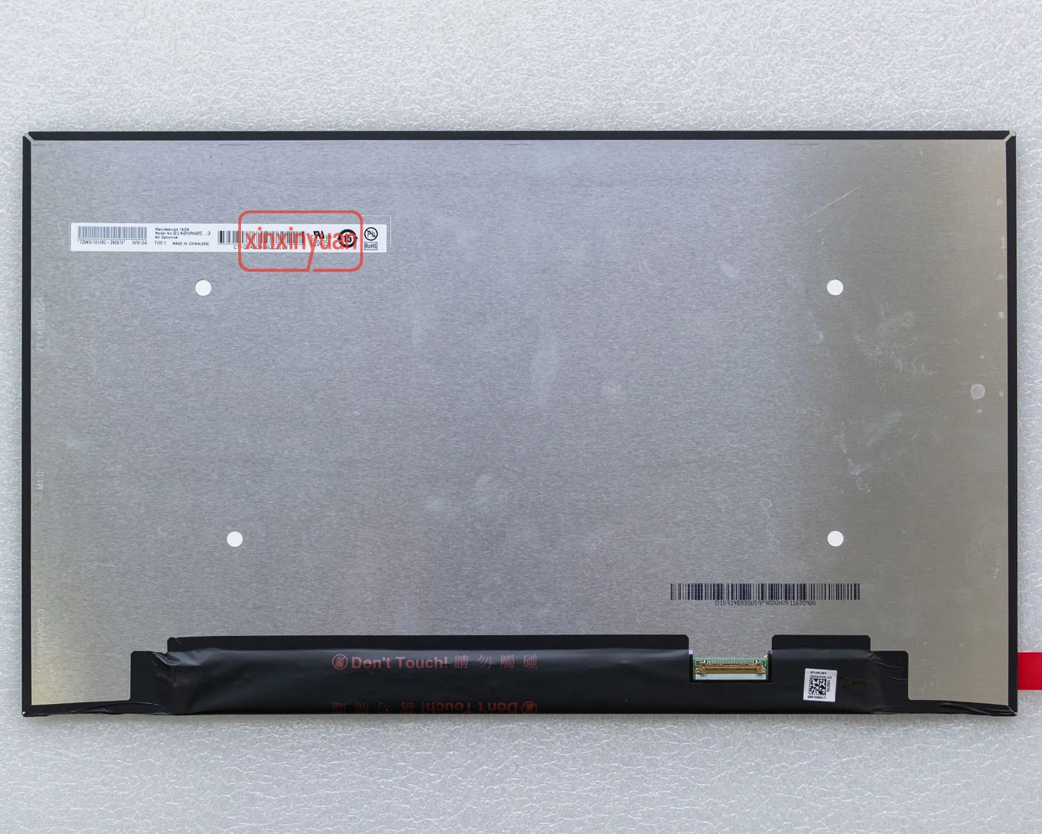 Imagem -02 - Ips Laptop Lcd B140han05.3 X140nvfc r0 para hp Elitebook 840 845 g7 g8 Substituição do Painel de Exibição 1920x1080 30 Pinos Edp 14.0