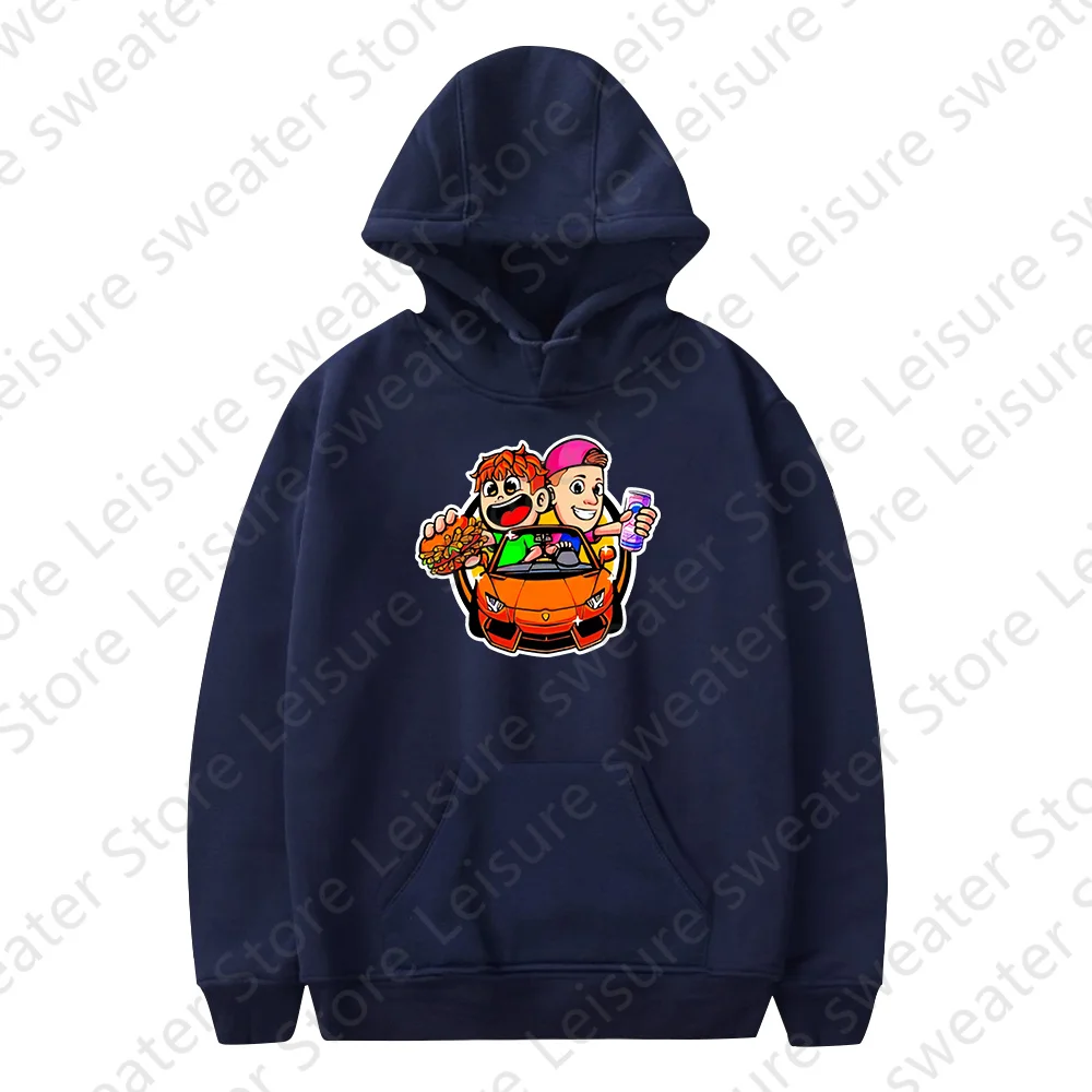 Popular Burgerpommes Icrimax Hoodies Personality Men women Clothes Kawaii Streetwear Boys girls Kids Sweatshirts Paulberger