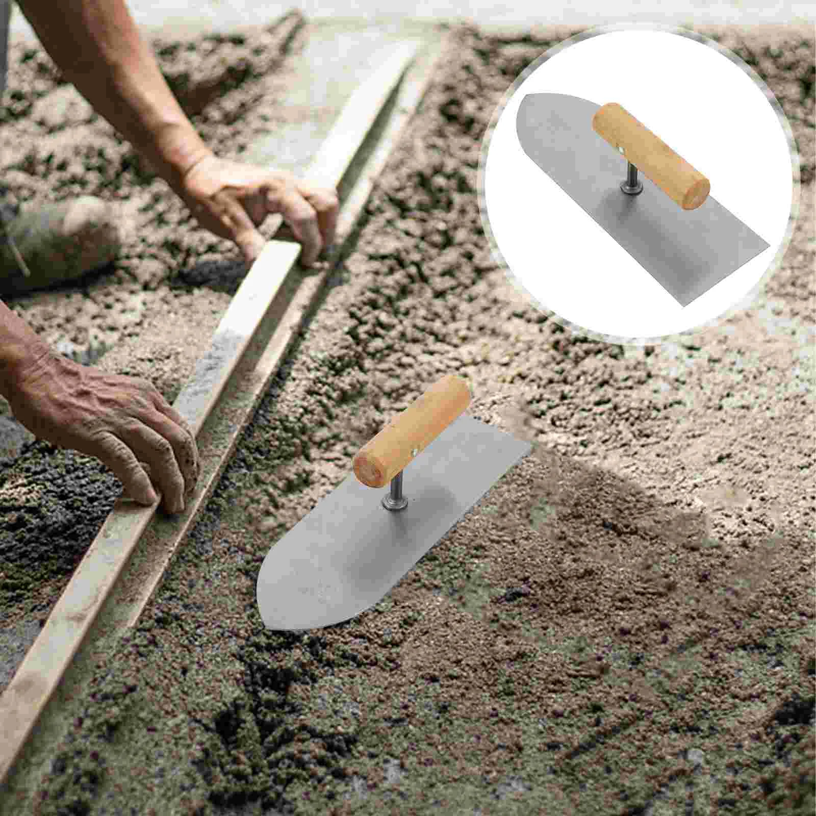 Trowel Paint Scraper Tool Concrete Heavy Duty Pointed Hand Wood Drywall Masonry Handle Cement Tools