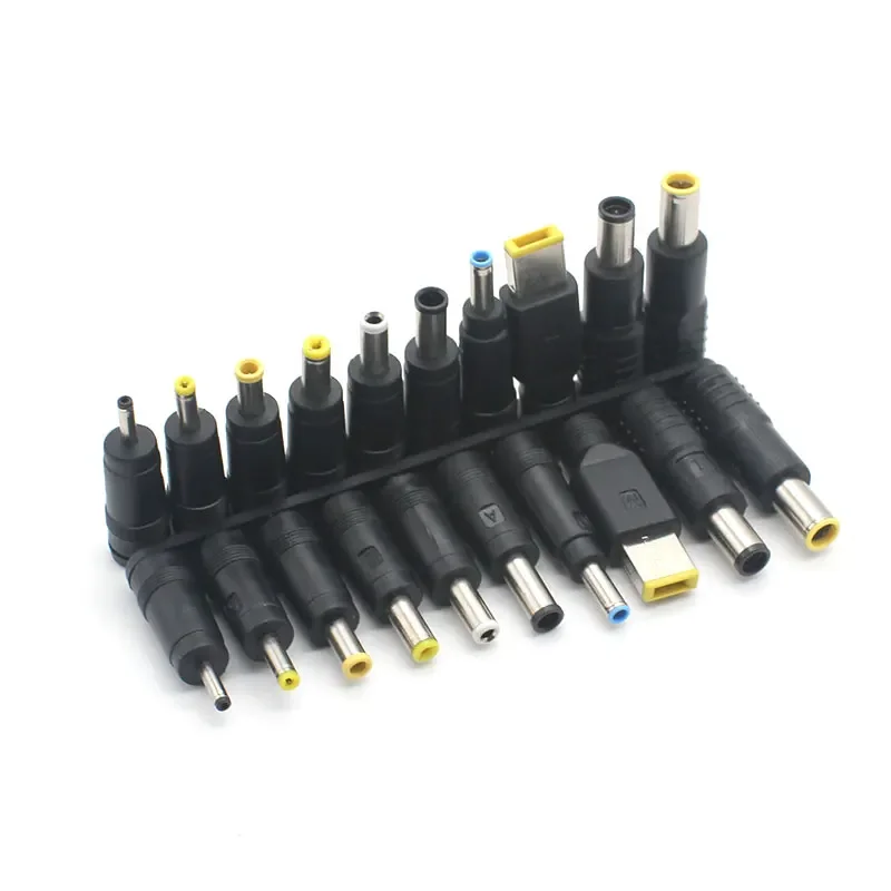 ANPWOO 10pcs/set Universal for Notebook Laptop DC Power Charger Supply Adapter Tips Connector Jack to Plug Charging