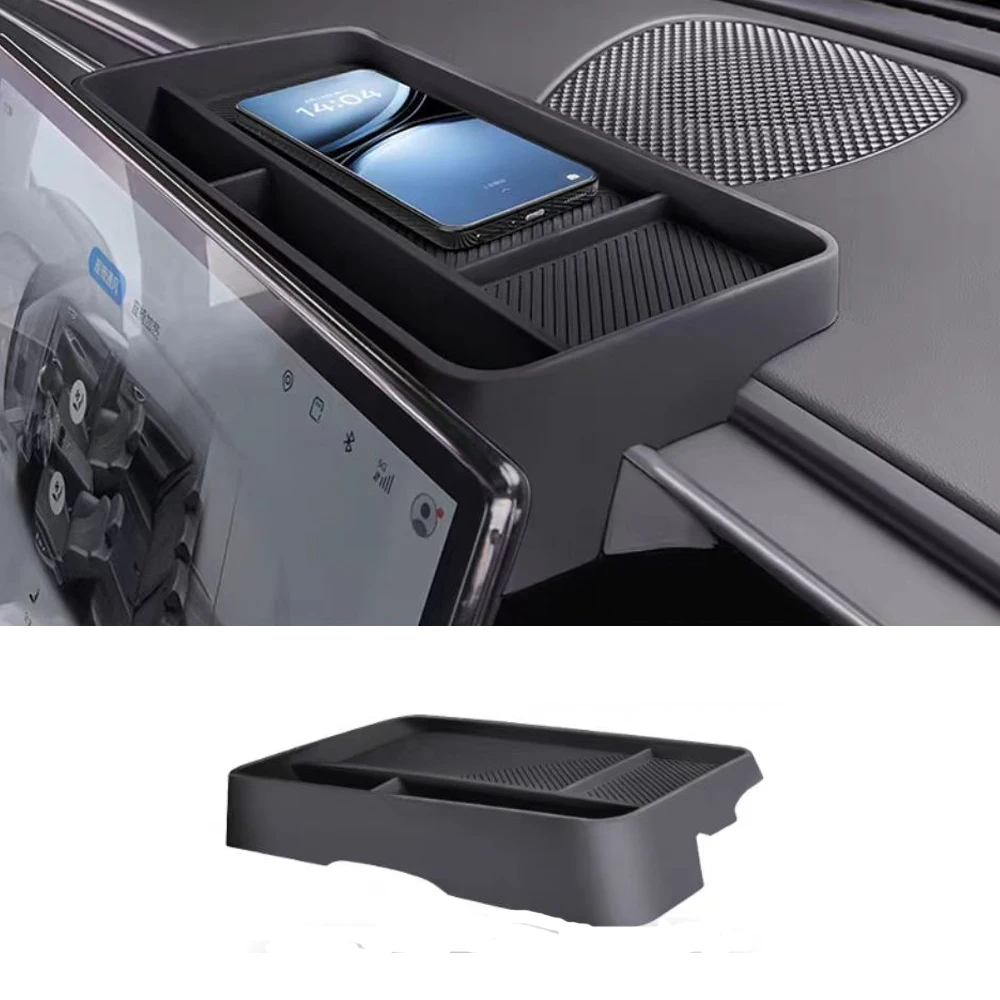 

Rear Storage Box Of Central Control Screen Instrument Panel silicone Storage Box Decoration Suitable For25 BYD Sea Lion 06dmi/EV