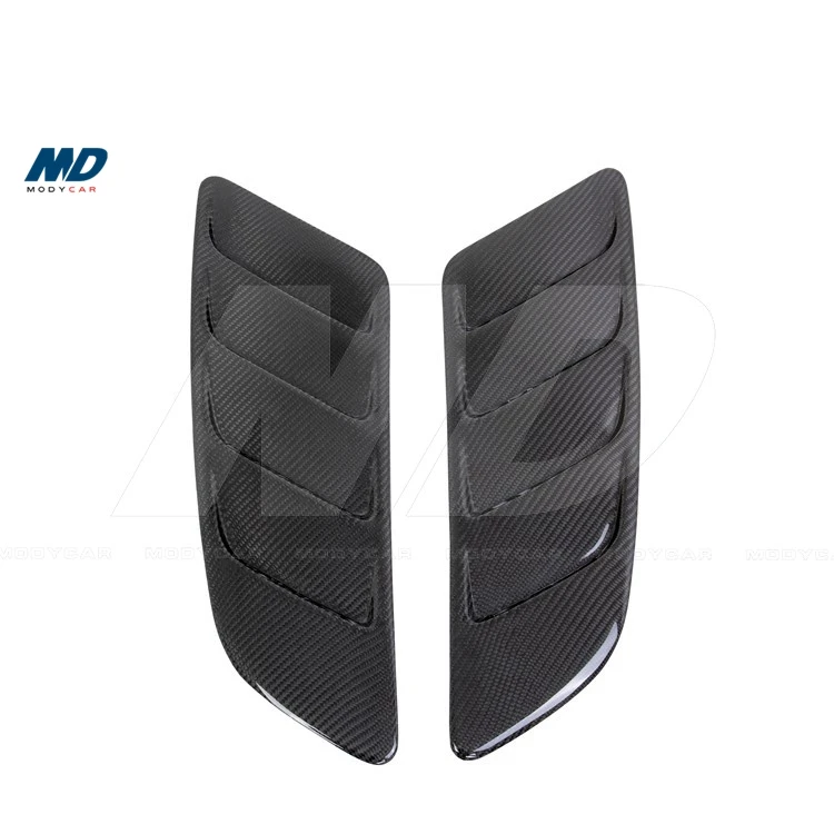 

Боковое вентиляционное отверстие капота из углеродного волокна в стиле Rous (2 шт.) для Ford Mustang 2015-2016 гг.