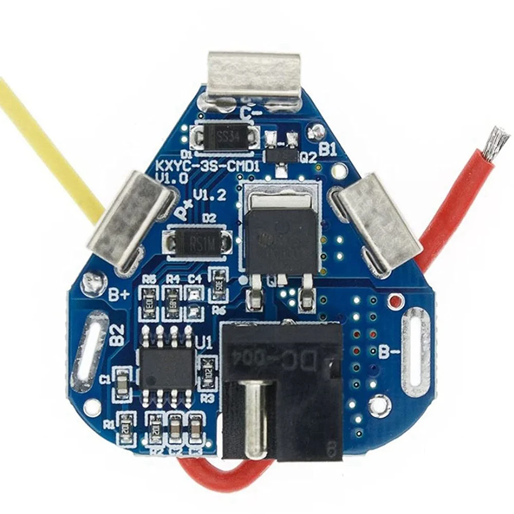 전기 드릴용 18650 리튬 이온 배터리, PCB 보호 보드, 배터리 이퀄라이저 보드, 3S 12.6V 6A BMS, 2 개