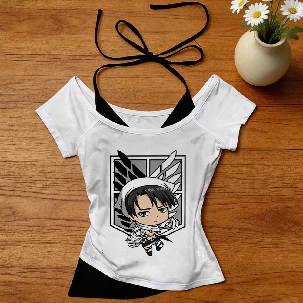 camiseta-feminina-attack-on-titan-divertida-dos-anos-2000-fofa-estilo-dollette-kawaii-jojifuku-manga-dos-anos-2000-fofa-cutecore