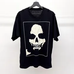 New Novelty NO tag Men Number Nine Skull Head T Shirts T-Shirt Hip Hop Skateboard Street Cotton T-Shirts Tee Top US size BG87