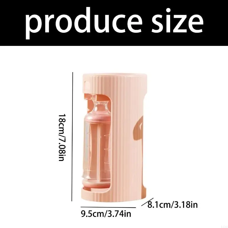 صانع طعام الأطفال اليدوي L5YF مع أكياس وغطاء سعة 118 مل للوجبات الخفيفة محلية الصنع أثناء السفر #6