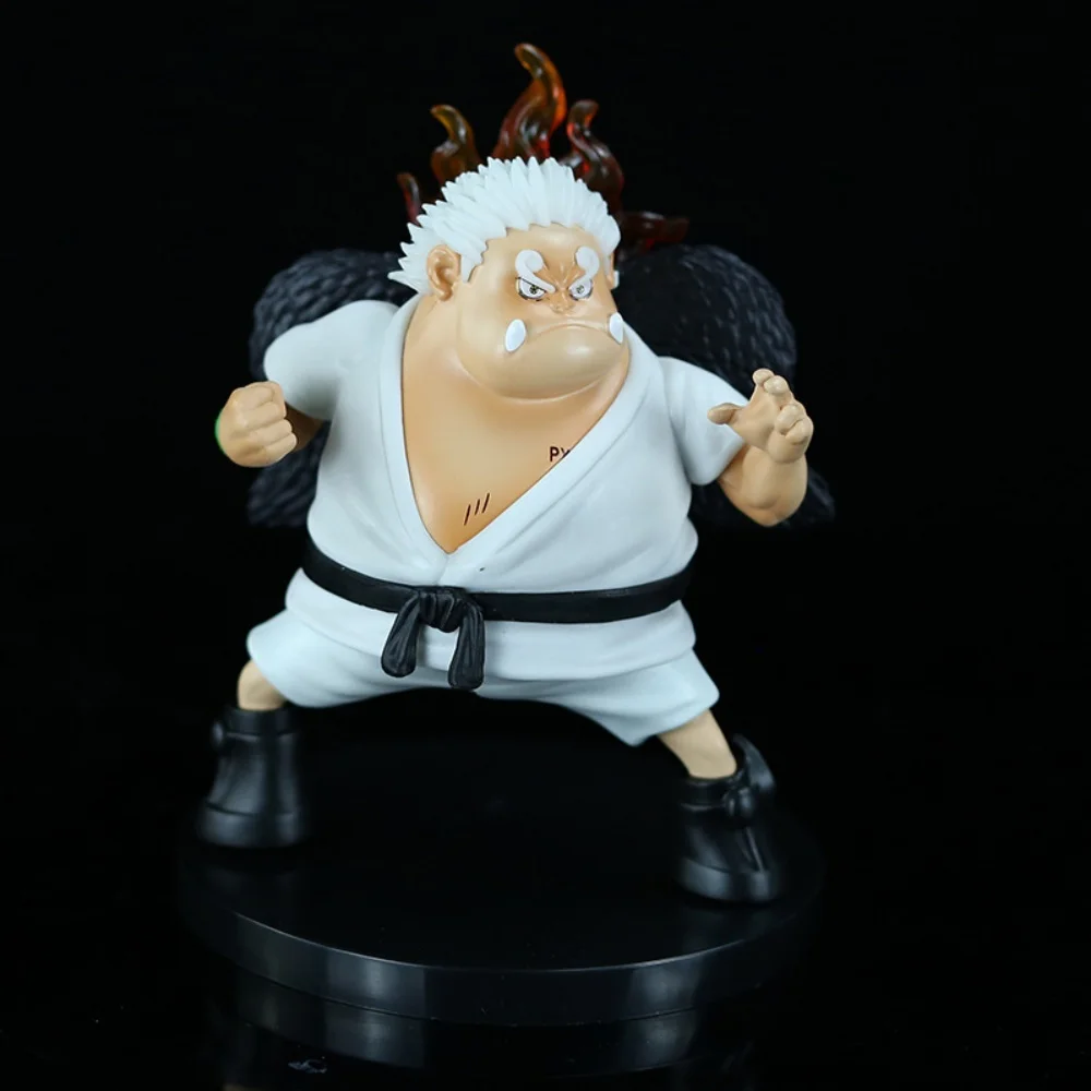 Figura de Ação PVC Colecionável Anime One Piece Seraphim Jinbei S-Shark 14CM
