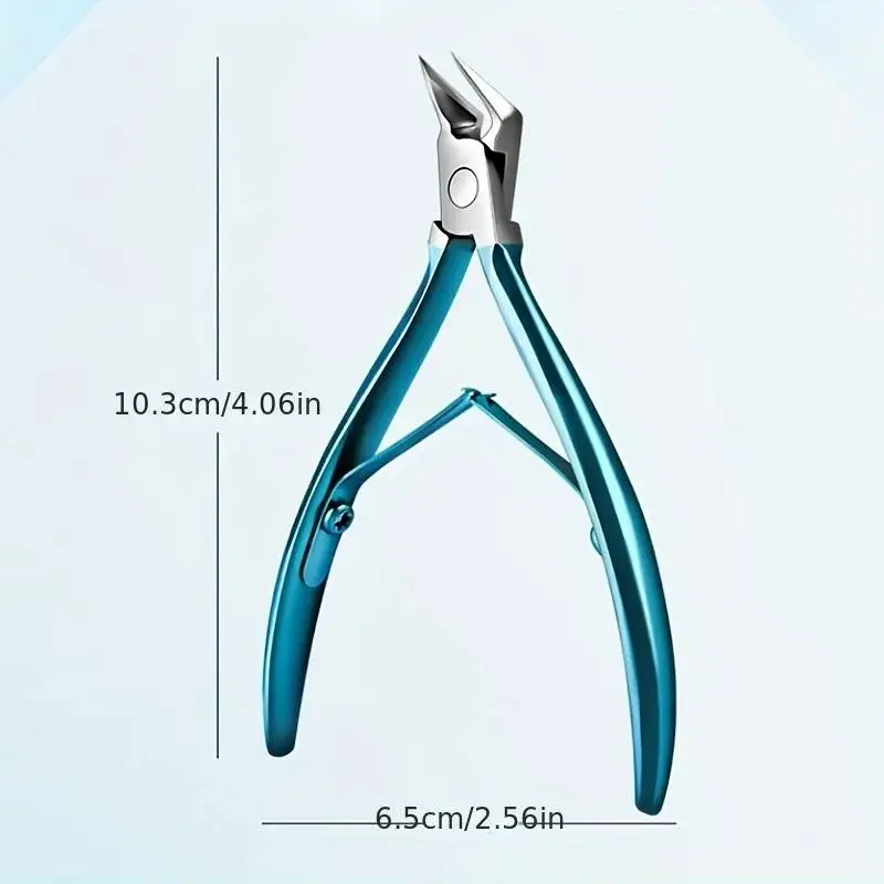 1Pcs Multi-functional Portable Nail Clippers for Ingrown Toenail and Pedicure Manicure Scissor Pedicure Tool