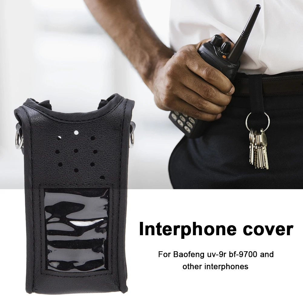 Кожаный защитный чехол для Baofeng UV9R