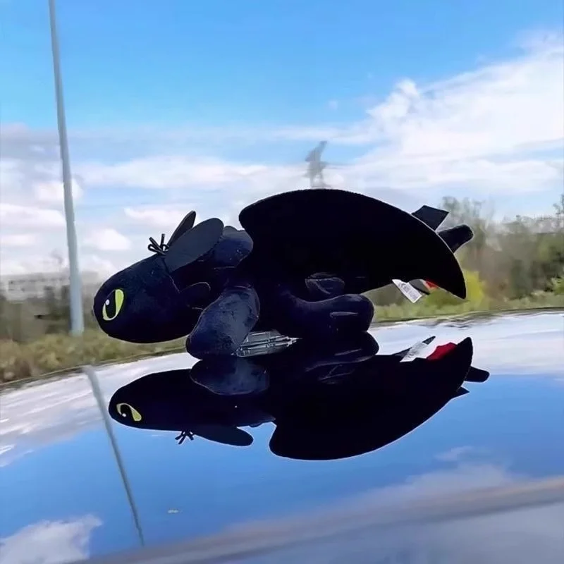 Pingente de boneco desdentado super fofo, periférico de anime e desenho animado, tema domador de dragões, DIY, para teto de carro, decoração de capace