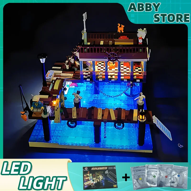 

Детали для рукоделия, набор строительных блоков для LEGO 30101 Fish House Pier (только фотоэлемент, без модели блоков)