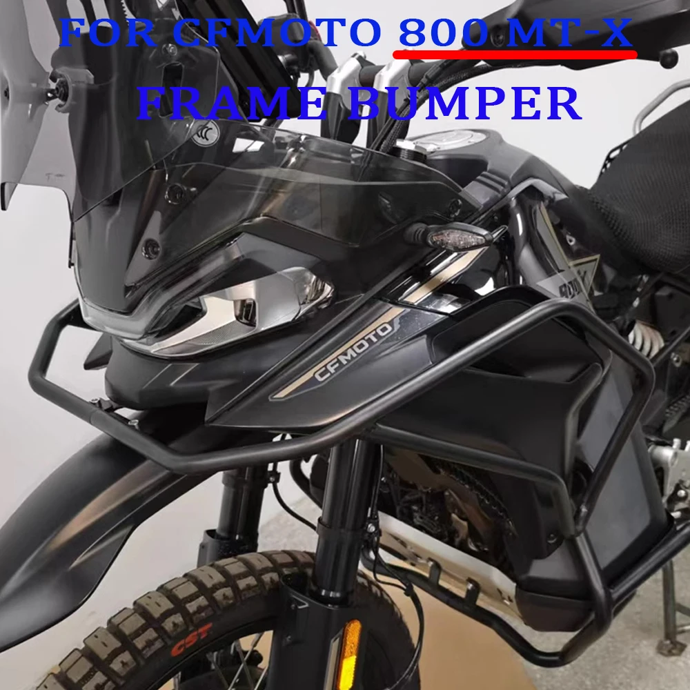 800MT-X Accessories 2024 Anti-Crash Bar For CFMOTO 800 MT-X NEW Anti-Fall Protection Kit Engine Protective Cover 800MTX Frame Bu