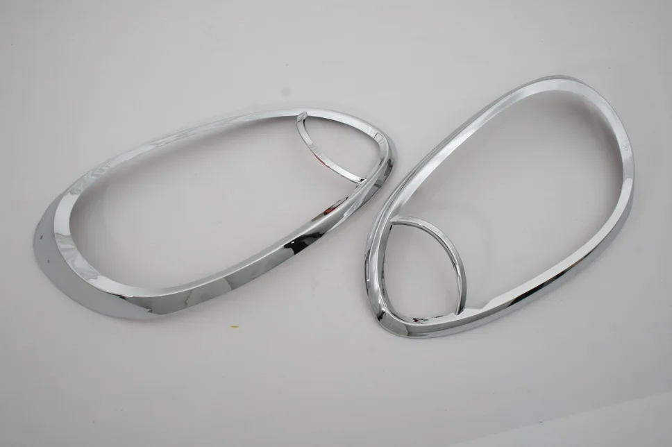 

Car Styling Chrome Head Lamp Light Cover for Nissan March Micra K13 10-13
