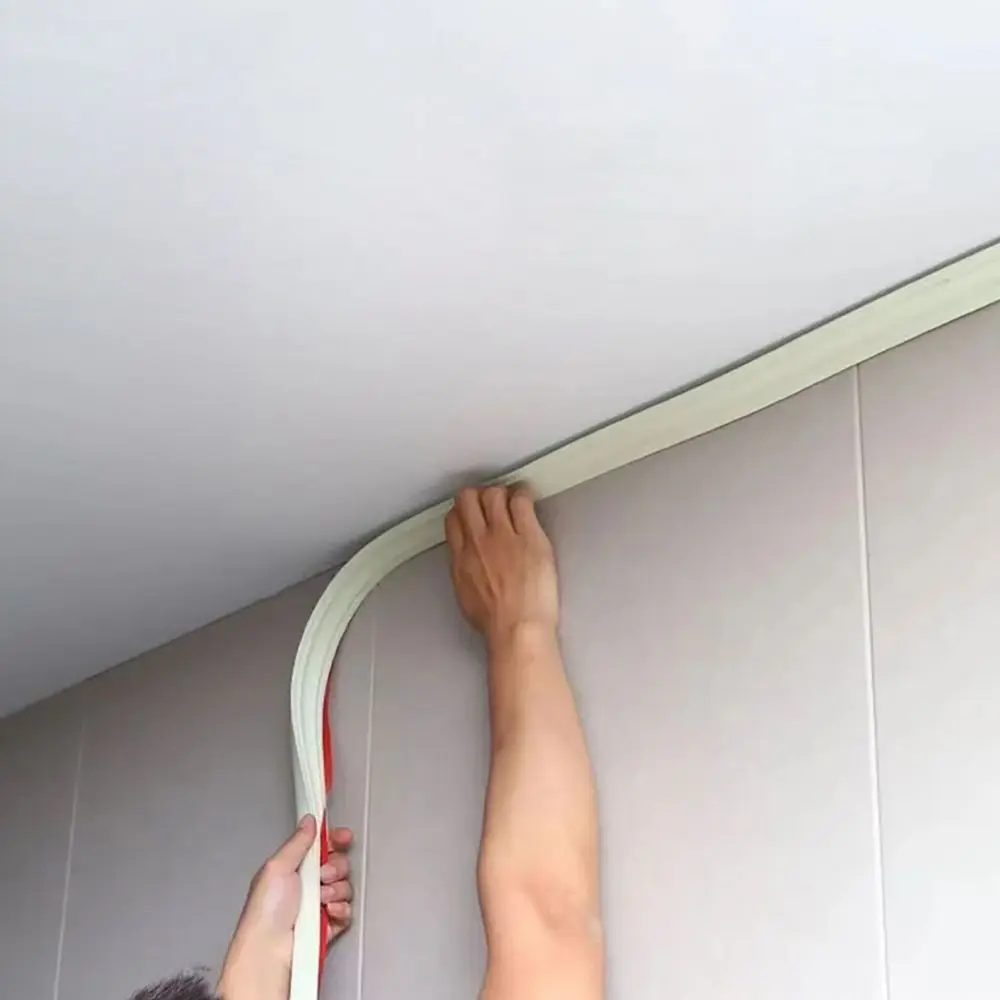 Wall Corner Caulk Soft Line Ceiling Strip Self Adhesive TPE Molding Edge DIY Decorative Strip Kitchen Bathroom Window