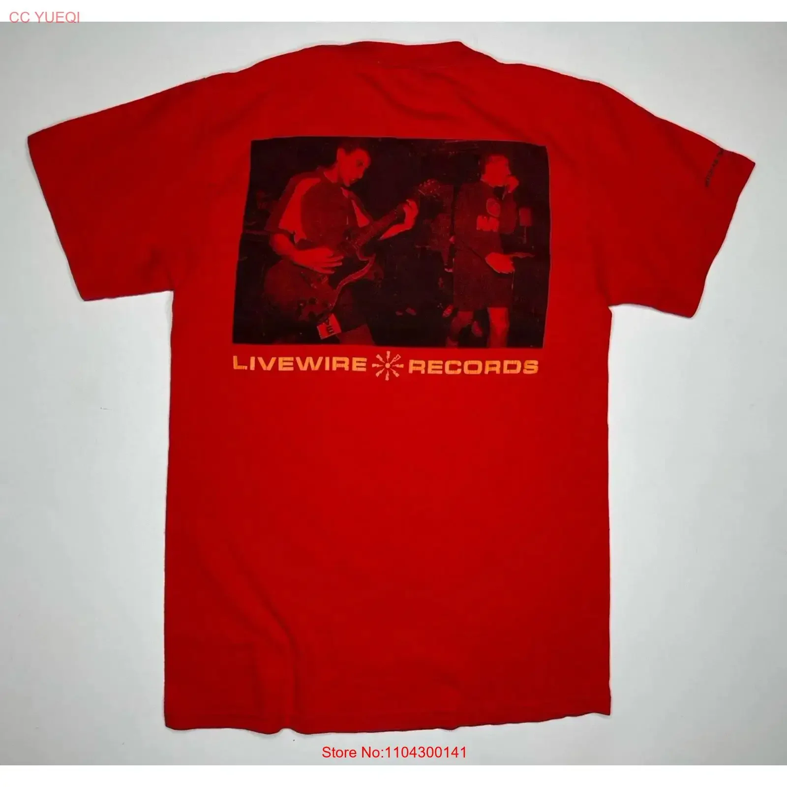 Vintage Bold x Livewire Records Hardcore Youth Crew Band T Shirt Small vintage Washed graphic Top For Everyday Wear homme