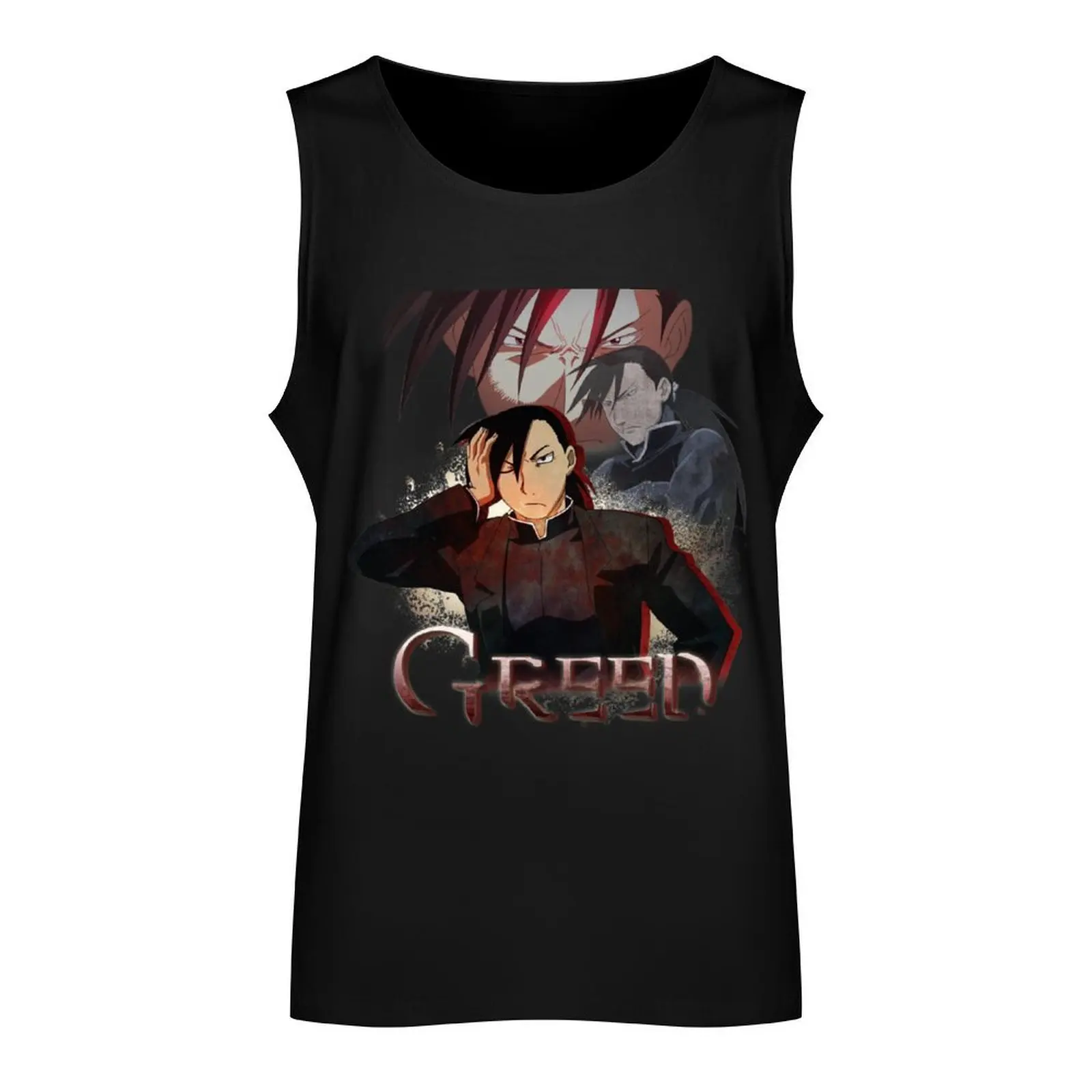 Greed FMA Tank Top Man clothes for gym Sleeveless T-shirt T-shirts men Men's summer clothes