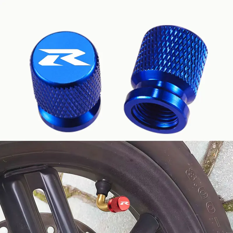 Couvercle de tige de Valve de pneu, accessoires de moto, 2 pièces, pour Suzuki GSXR 1000 750 600 K1 K2 K3 K4 K5 K6 K7 K8 K9 K11