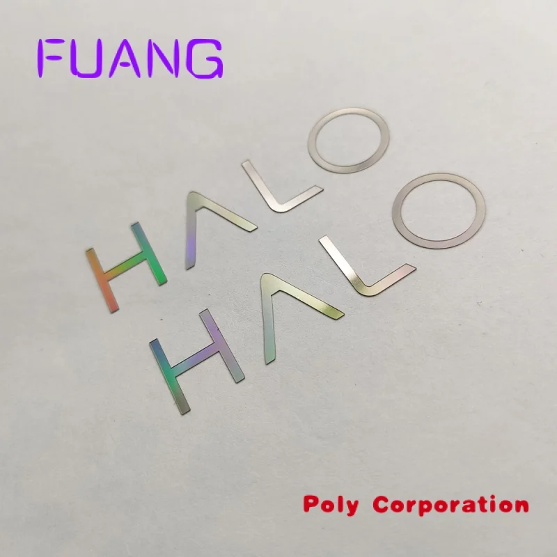 Custom  Electroforming Custom Logo Self Adhesive Packaging Labels Gold/Silver Color Transfer Decals Sticker For Package