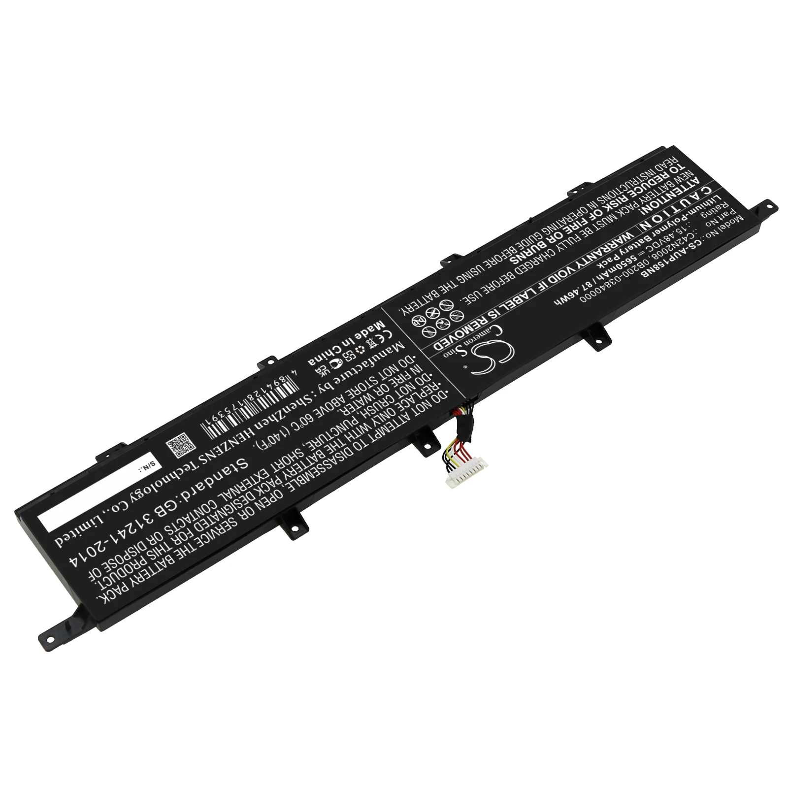 

battery for Asus ZenBook Pro Duo 15 OLED UX582LR-H2003R,ZenBook Pro Duo 15 OLED UX582LR-H2014R,C42N2008,0B200-03840000