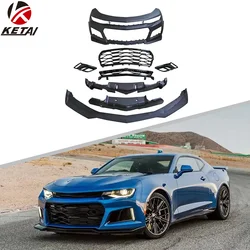 ZL1 Style  Body Kit Front Bumper Lip Car Bumper For Chevrolet Camaro 2016-2018 5th