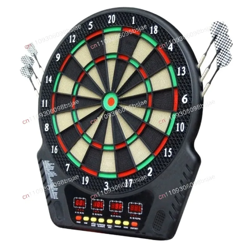 cible-de-flechettes-electronique-a-notation-automatique-18-pouces-avec-flechettes-souples-de-securite-pour-competition-adulte