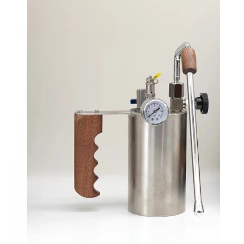 

Портативная вспениватель молока для кофе и латте, для кемпинга и дома, из нержавеющей стали, с прямым нагревом, для коммерческого использования